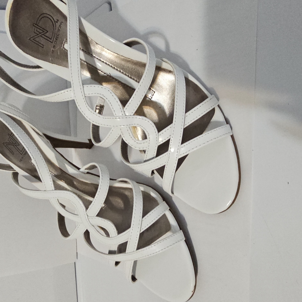 White Strappy Sandals